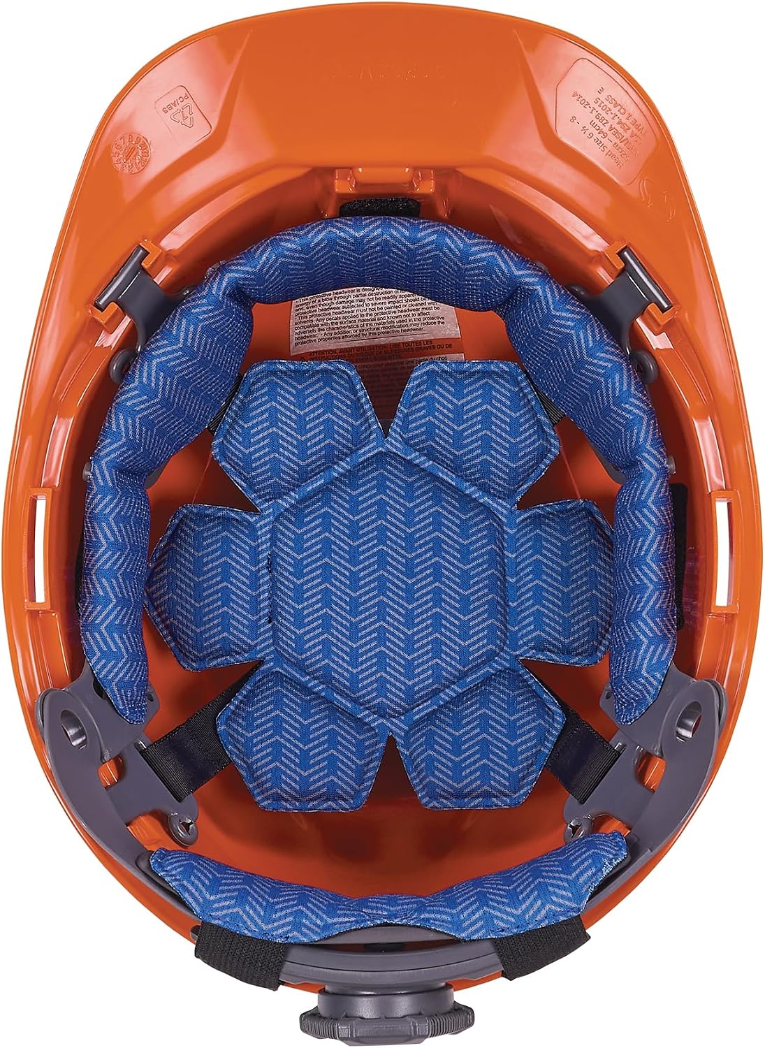 Ergodyne Chill-Its 6614 Hard Hat Sweatband, Top Pad & Ratchet Pad, Moisture Wicking, Cooling Accessories for Hard Hats
