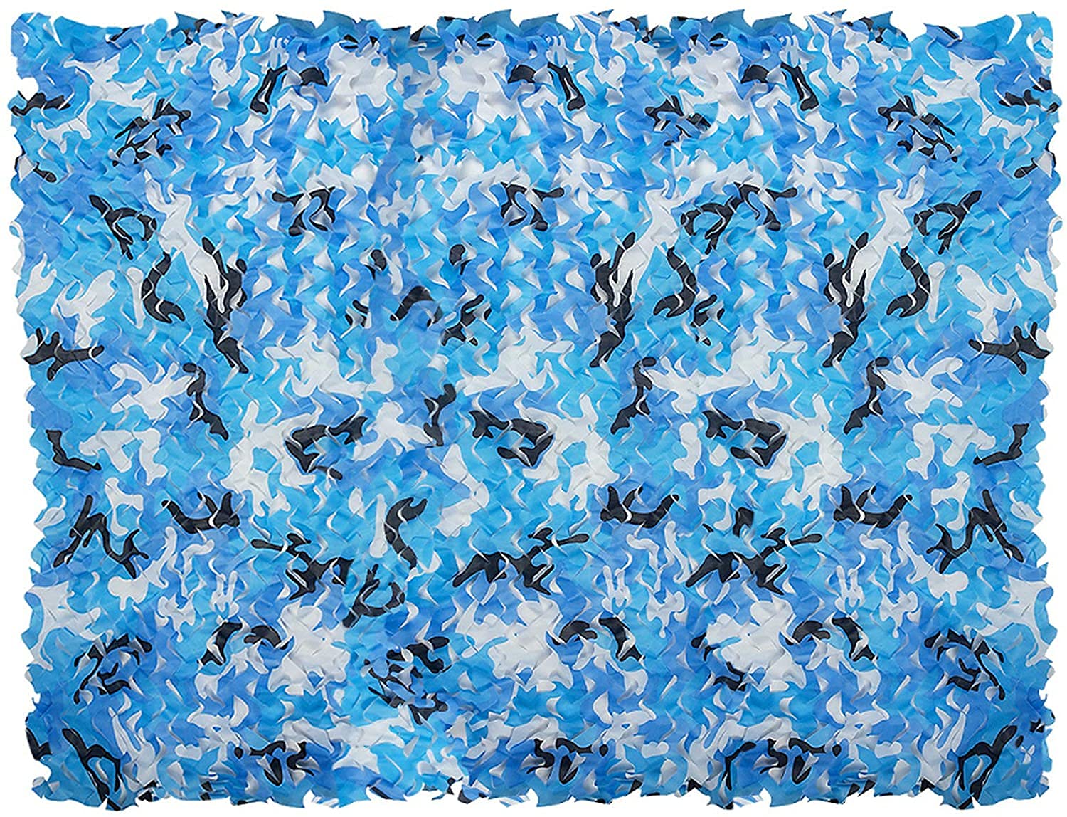 Oudini Aqua Blue Camouflage Net Hunting Shutters, Bulk Roll Camo Netting Camouflage Nets For Hunting Military Sunshades/Aqua Blue/5 * 5M(16.4 * 16.4Ft)