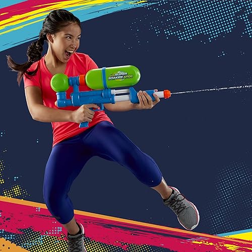 Miniatura 6 de Nerf Super Soaker XP100 - Pistola de agua, chorro continuo a presión de aire, tanque extraíble, para niños, adolescentes, adultos