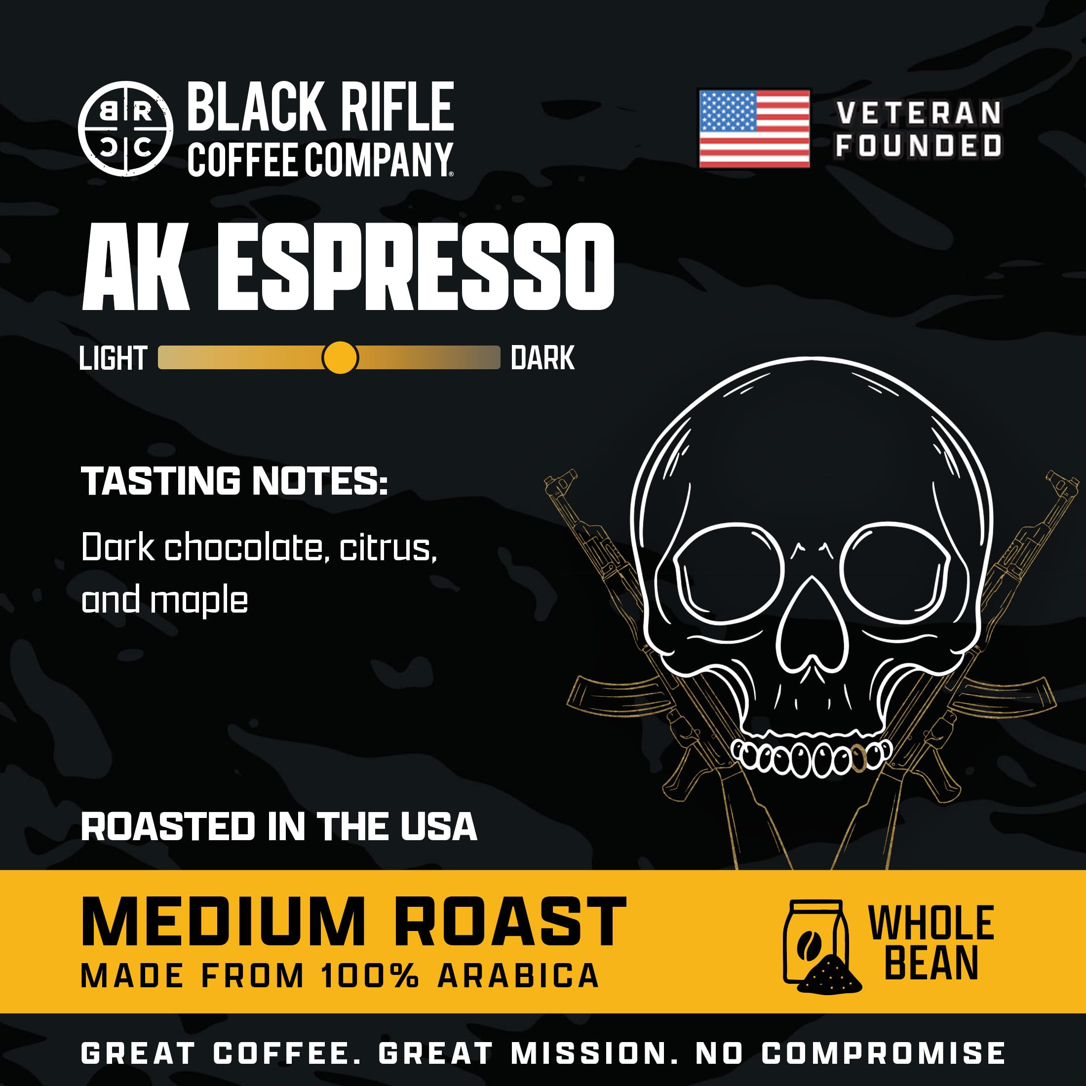 Amazon.com : Black Rifle Coffee Company AK Espresso, 5 lb Bag