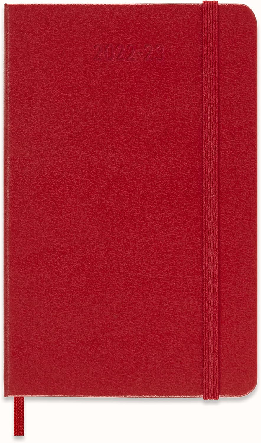 Moleskine Classic 18 Month 2022-2023 Weekly Planner, Hard Cover, Pocket (3.5" x 5.5"), Scarlet Red