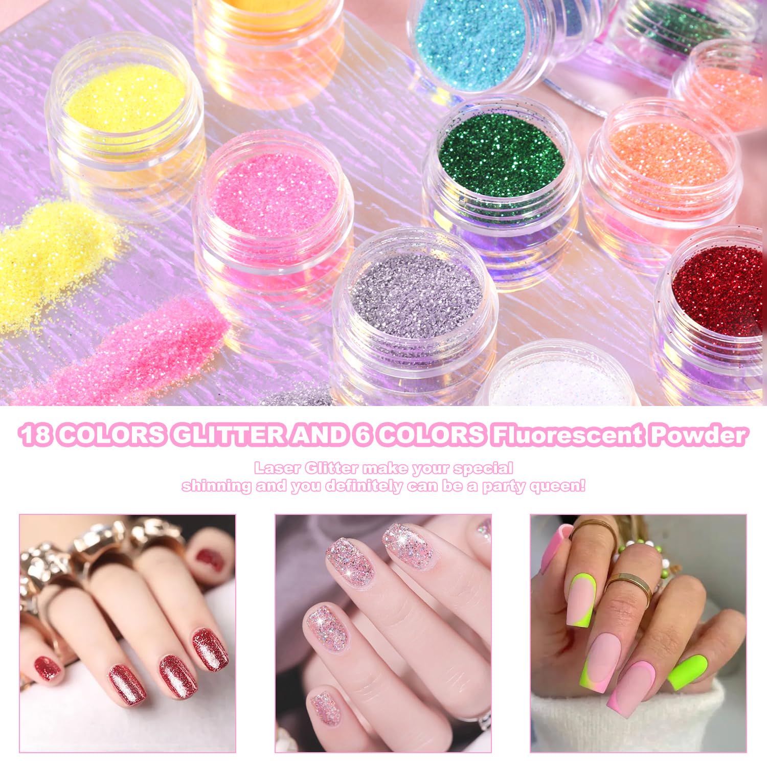 Nagelstudio Set, 29 Farben Acrylpulver mit 2*60ml Acryl Liquid/Monomer Nagelfräser für Gelnägel mit UV Lampe für Gelnägel set, Nageldesign Gelnägel Starterset
