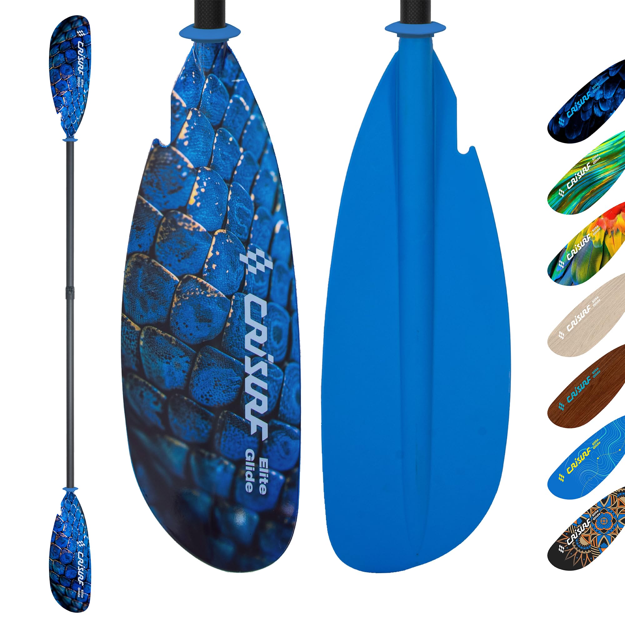 Performance Adjustable Kayak Paddle – Lightweight Carbon Fiber Shaft, Floating Design, Tool-Free Length &amp; Blade Angle Adjustment, Drip Rings for Kayak &amp; SUP