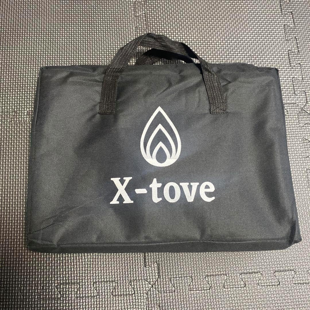x-tove ノート型の新発想デザイン。グリル＆焚き火台 未使用 x-tove