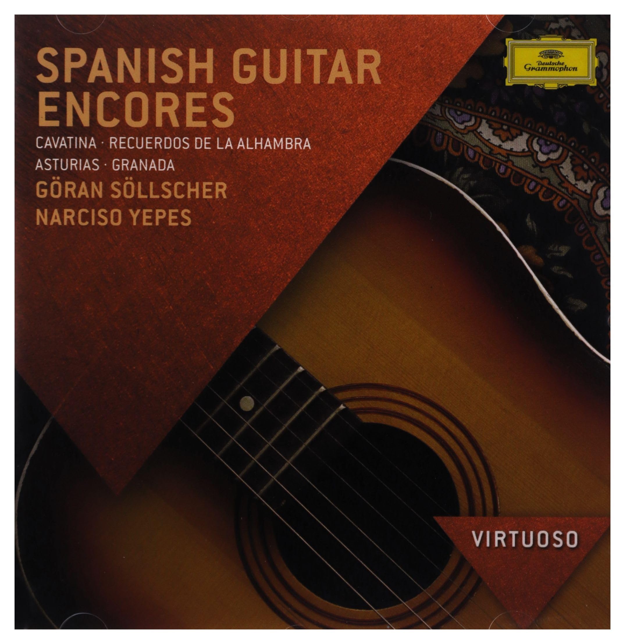 Spanish Guitar Encores [Audio CD] SOLLSCHER,GORAN / YEPES,NARCISO