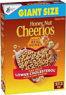 27 Macro-Friendly Breakfast Meal Prep Recipes You’ll Love 130 Honey Nut Cheerios, Heart Healthy Gluten Free Breakfast Cereal with Whol...