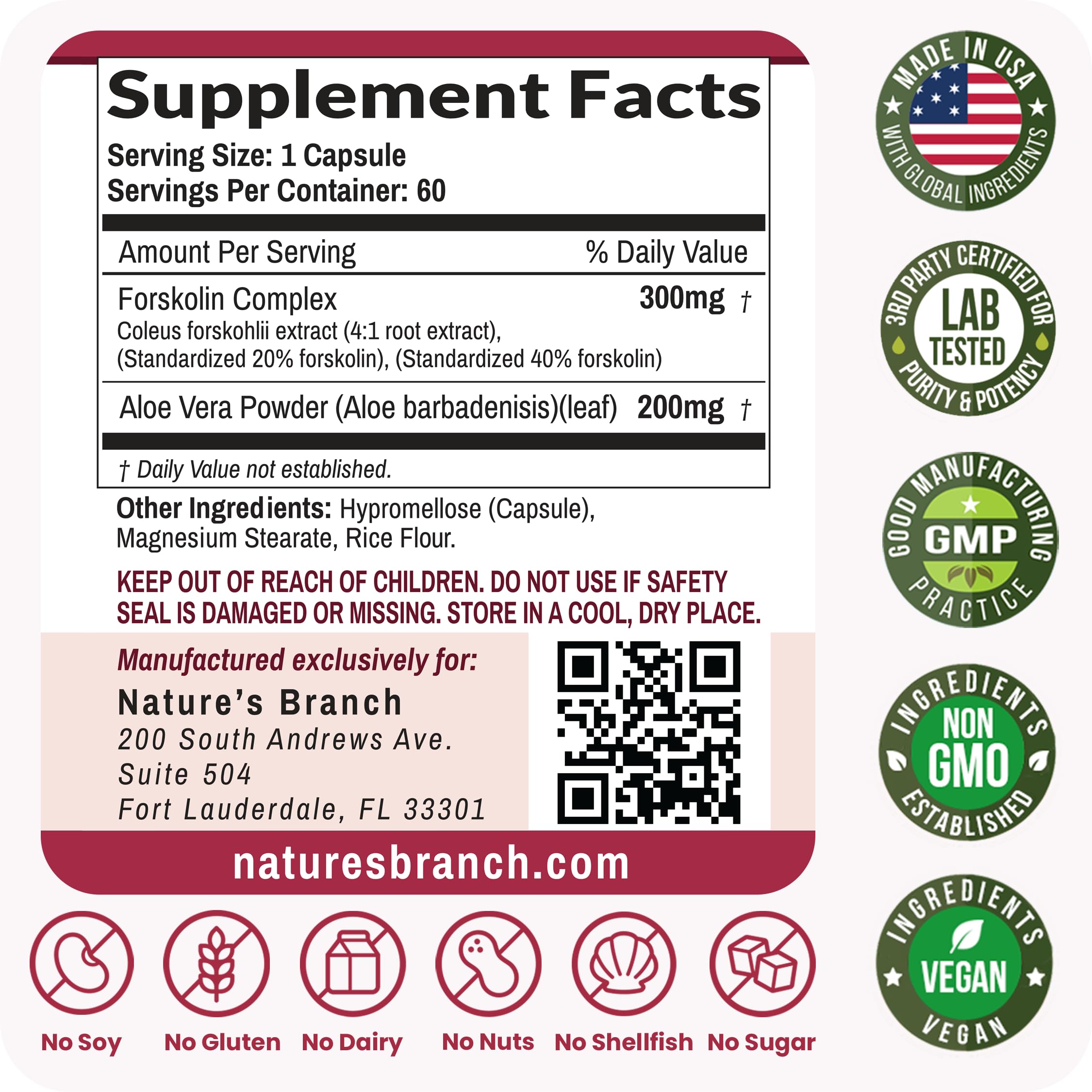 Ultra Forskolin Supplement 500mg, Coleus Forskohlii for Weight Management — Amazon image 7