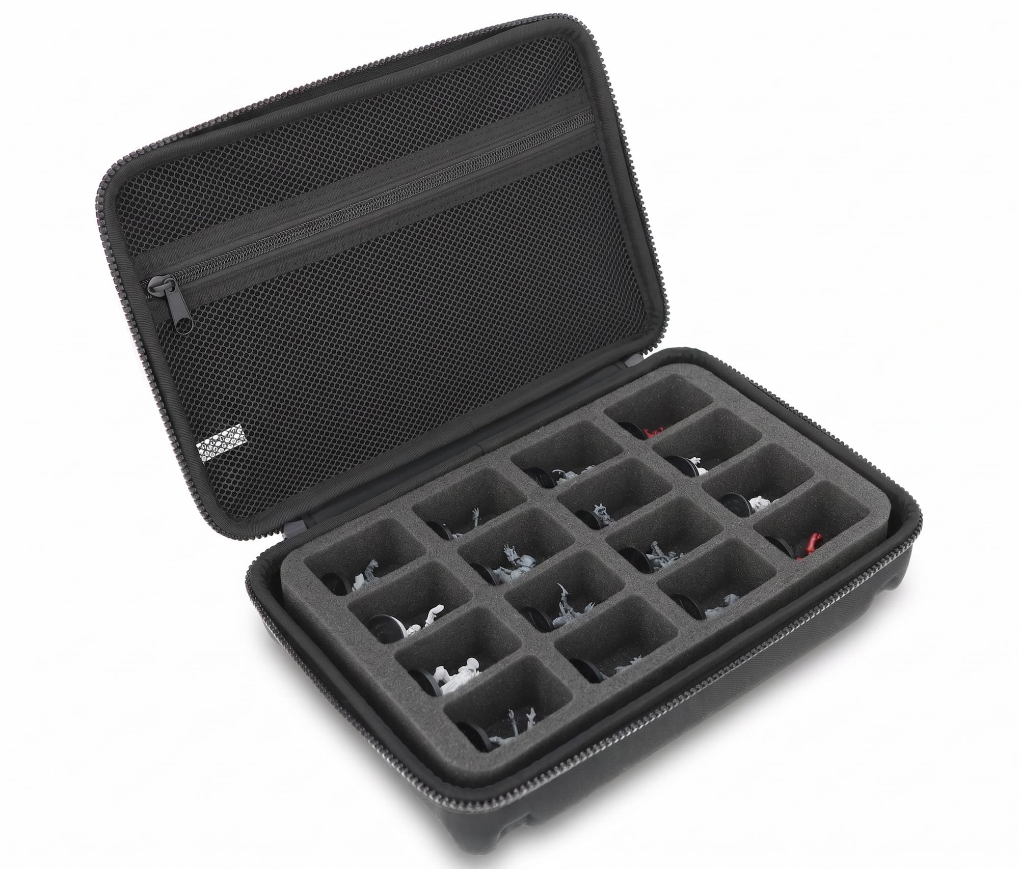 Feldherr Half-Size Case 50 compatible with Blood Bowl - 16 Miniatures