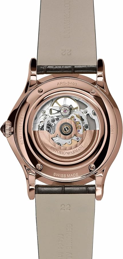 Amazon.co.jp: エンポリオアルマーニ Classic ブラウン ウォッチ