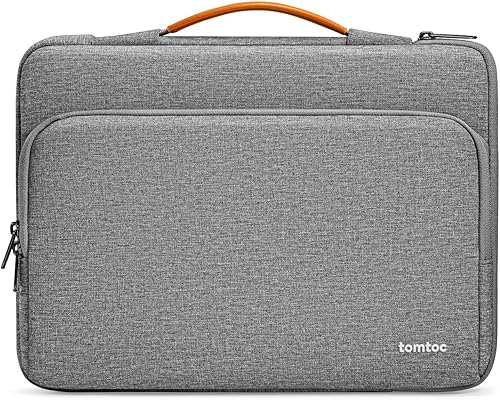 Miniatura 9 de tomtoc Funda protectora portátil 360 para MacBook Air de 13 pulgadas 2025 M4/A3240 M3/A3113 M2/A2681 M1/A2337, MacBook Pro M2/A2686 M1/A2337, iPad