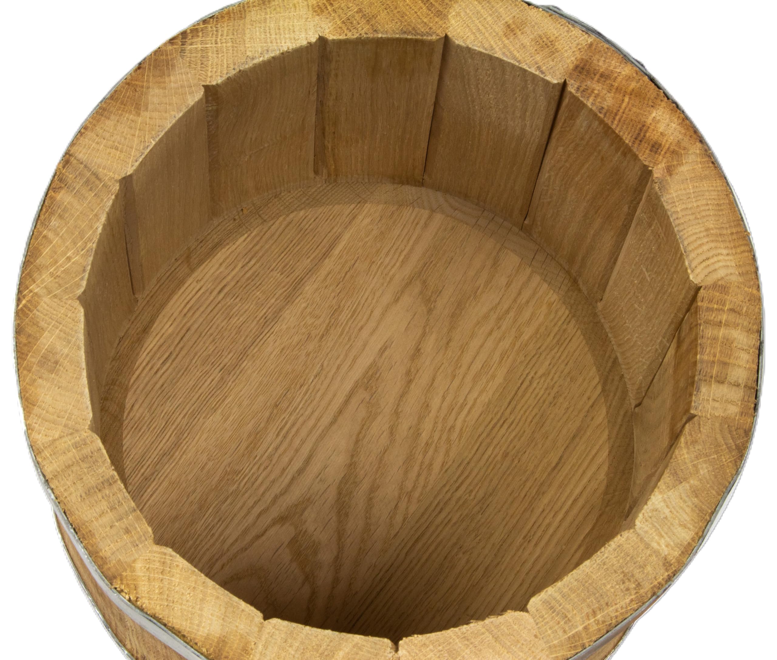 Seau En Bois 5 Litres Avec Couvercle - Pour Conservation Légumes, Choucroute, Neuf