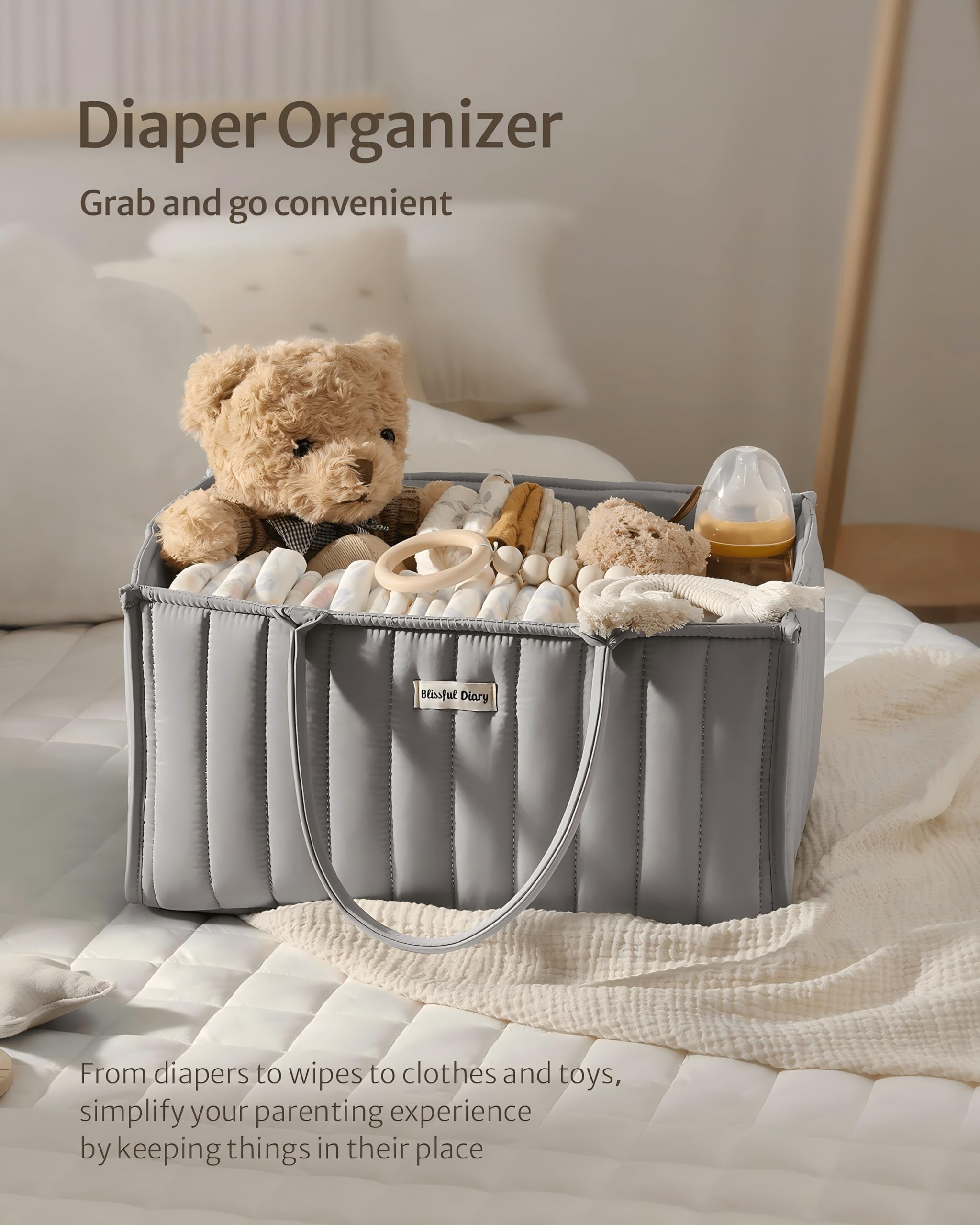 Blissful Diary Nappy Caddy Organiser - Image 4