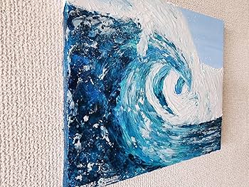 海景 海の風景画 アクリル絵具 テクスチャーアート seaart 海の絵 海景 海の風景画 アクリル絵具 テクスチャーアート seaart 海の