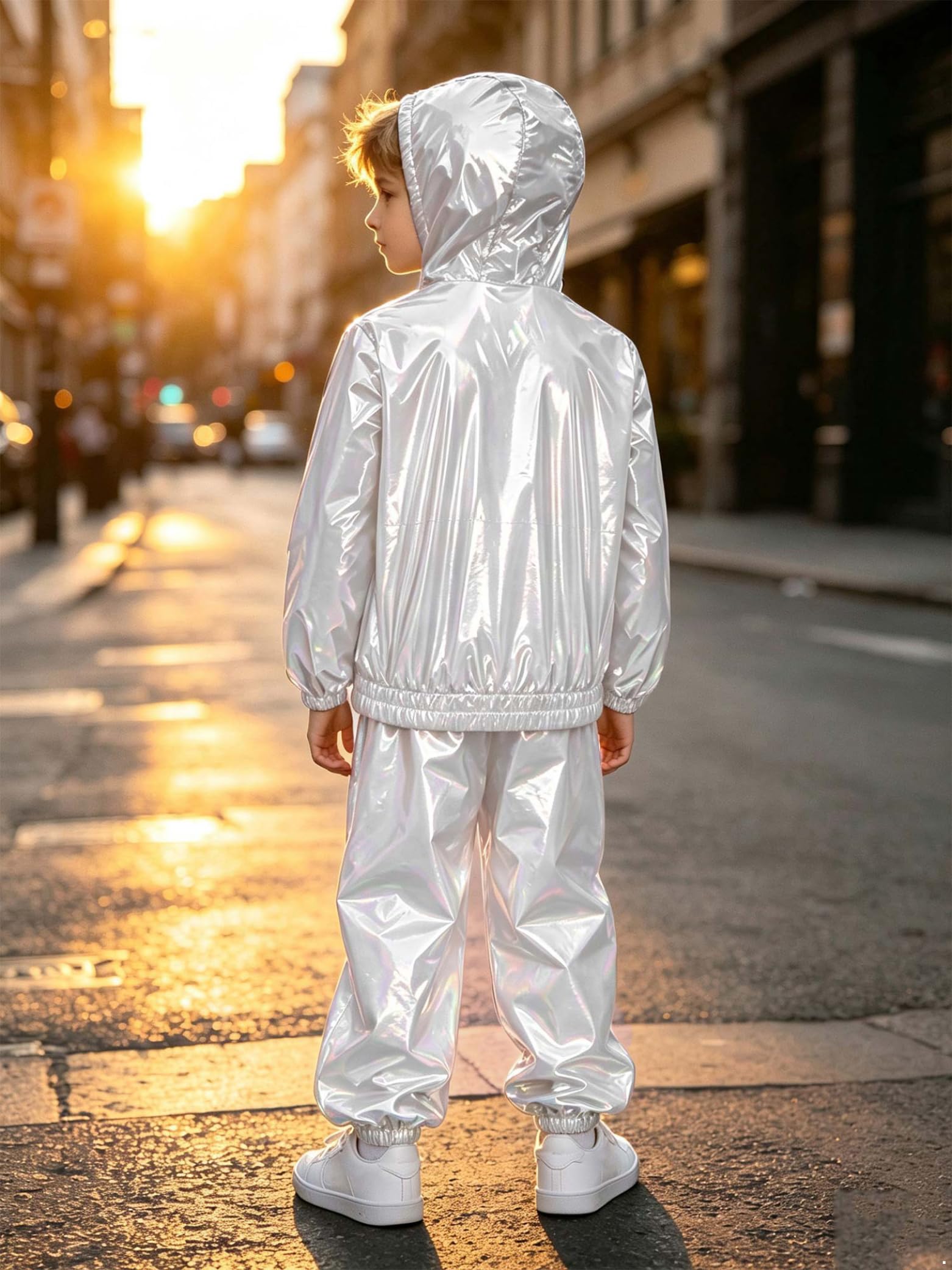 Linjinx Bambini Set Di Abbigliamento Bambino Tuta Ragazzo Pioggia Ragazzi
