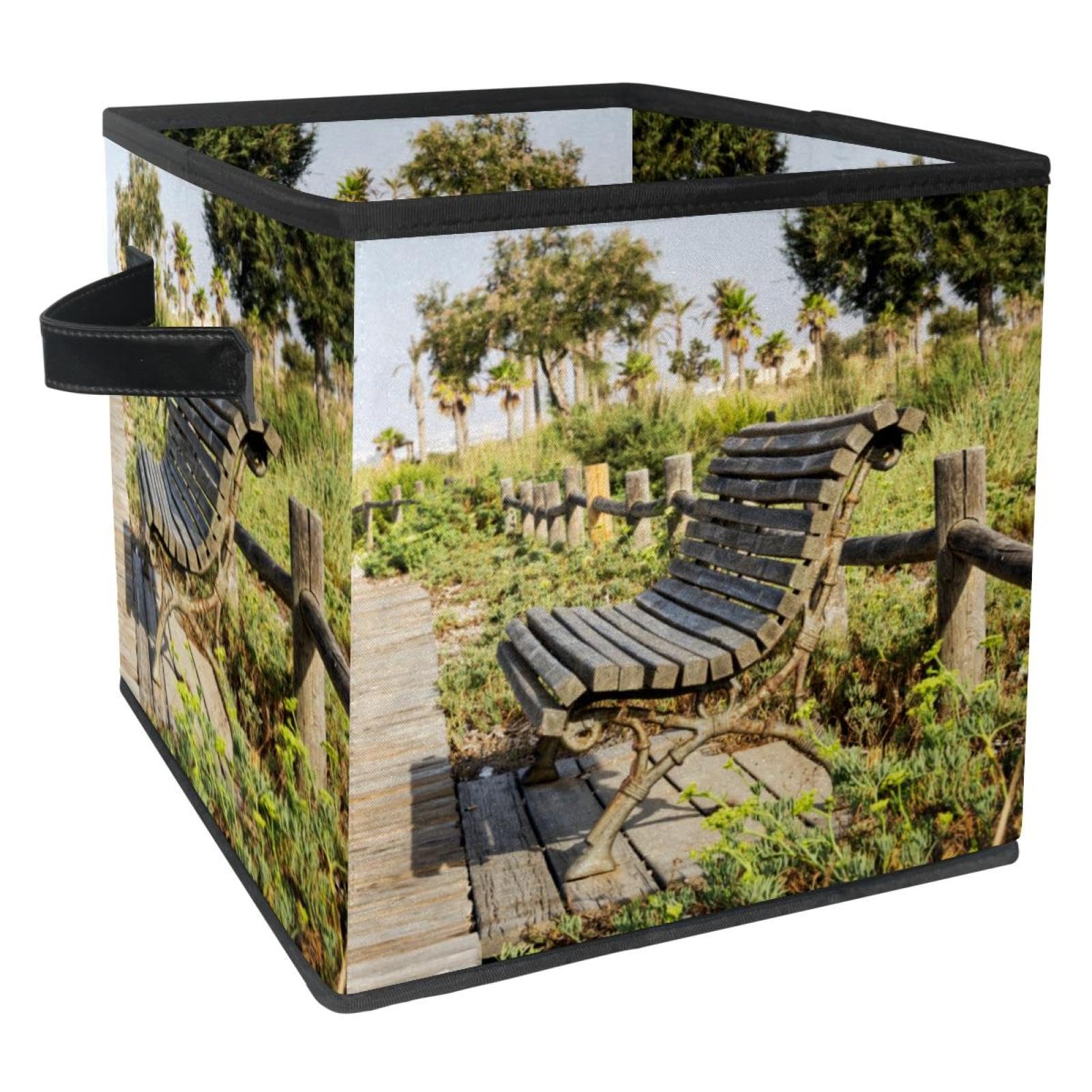 Cube organisateur en tissu pliable pour sublimer la décoration de votre chambre et salon