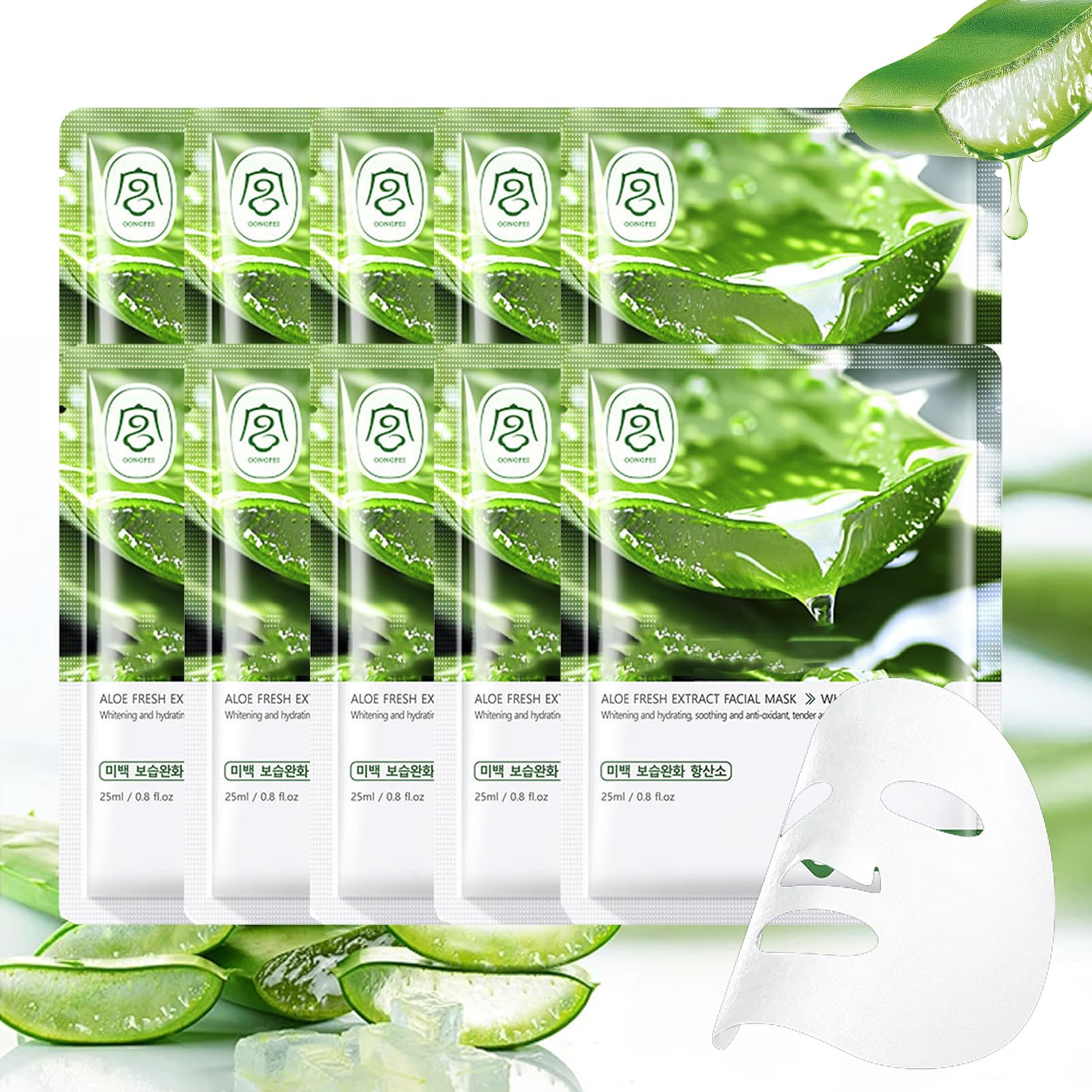 Aloe Vera Gesichtsmaske Feuchtigkeit, Aloe Vera Tuchmaske Gesichts, Aloe  VeraAloe Vera Maske, Feuchtigkeitsmaske Gesicht fr Teenager-Mdchen und  Frauen - Erfrischend und Tiefenreinigung : Amazon.de: Kosmetik