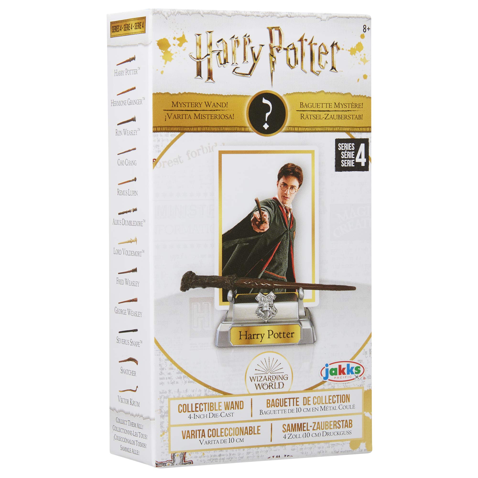 Harry Potter Die Cast Wand - Ron, for Kids 8+ & Above, Multicolor