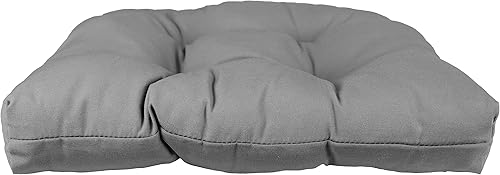 Miniatura 2 de College Covers Everything Comfy - Cojín D para asiento de interiorexterior, 1 unidad (paquete de 1), gris, 20 x 20 pulgadas