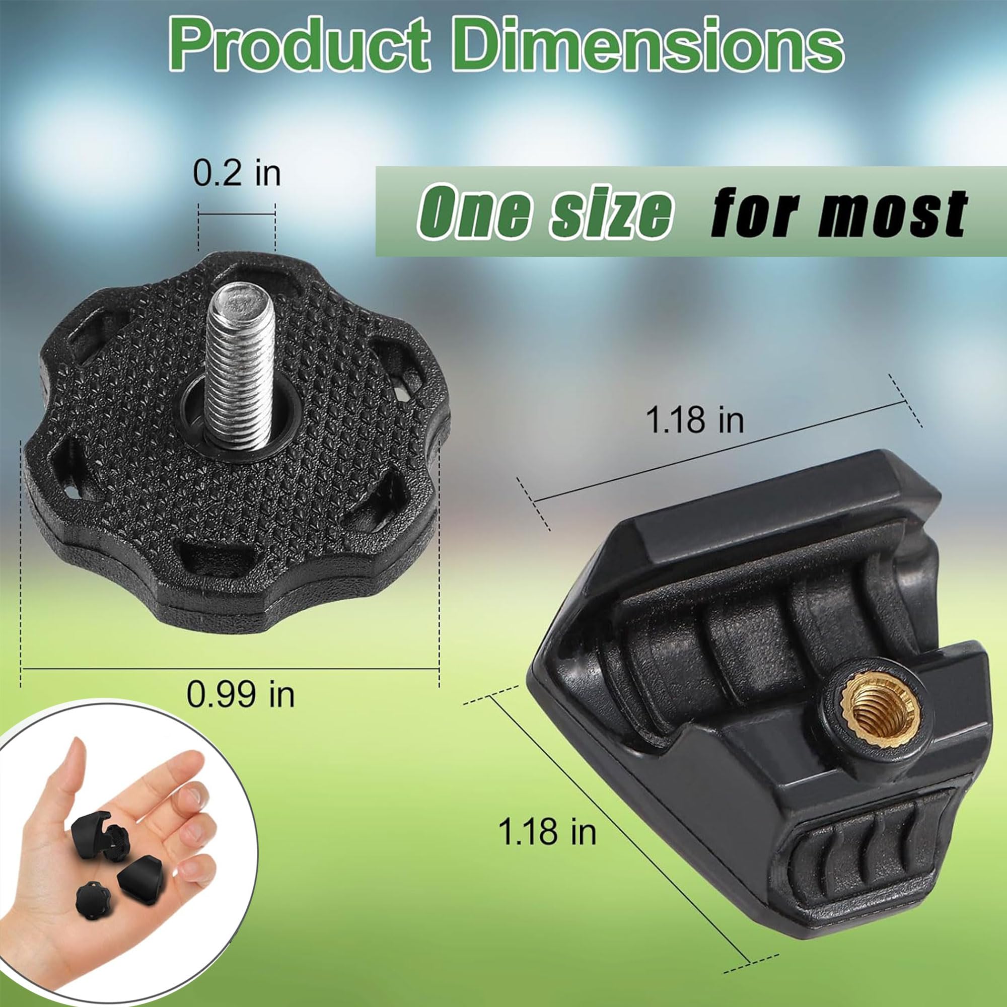 1 Par Clips para Visera de fútbol Cascos de fútbol Tornillos de Pulgar para Cascos de fútbol Clips de Repuesto para Visera de fútbol Clips de liberación rápida Clips Visera fútbol para Cascos