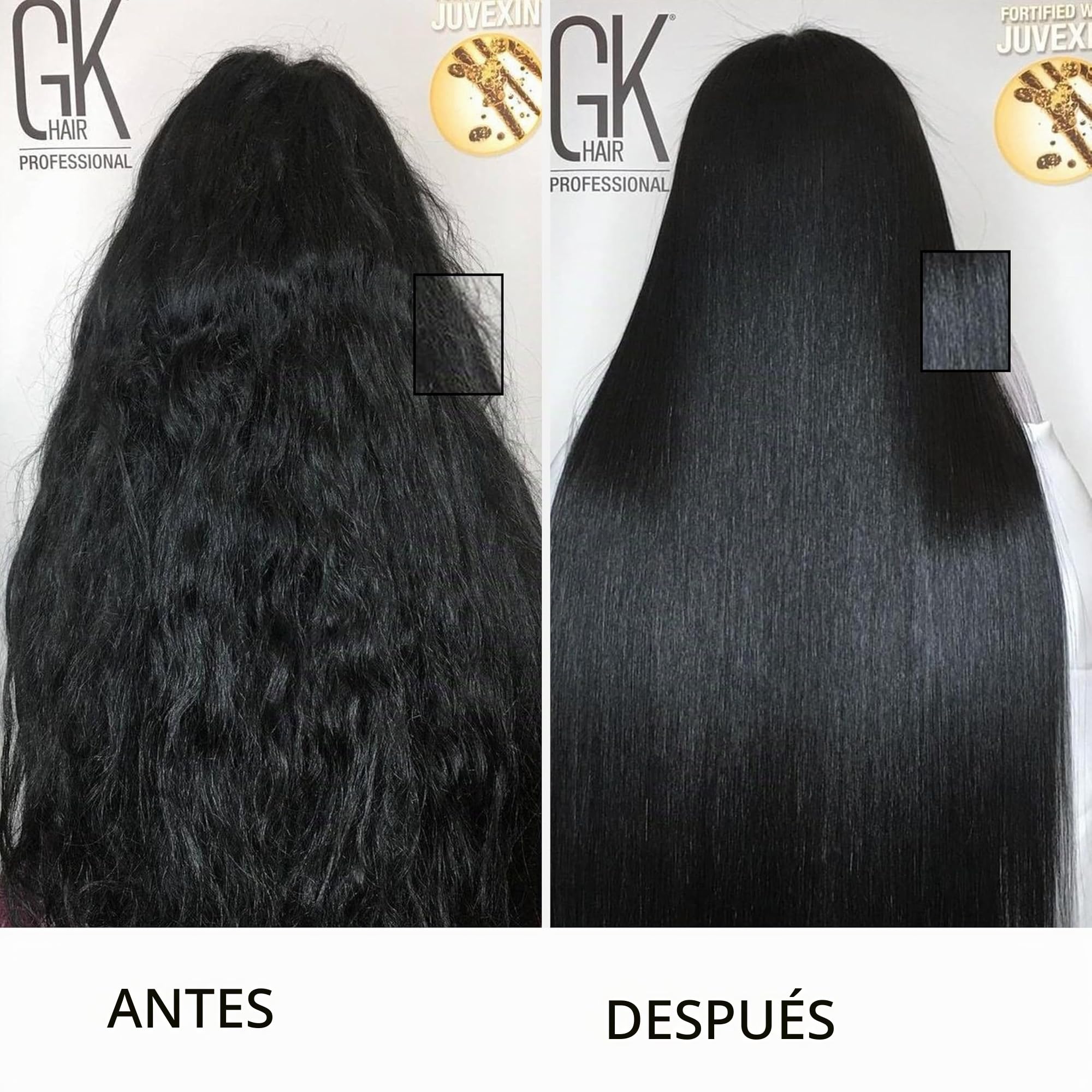 GK HAIR Global Keratin The Best (1000ml / 33.8 Fl Oz) Tratamiento Capilar Suavizante de Keratina Complejo Brasileño Profesional Alisado Para un Cabello Suave y sin Frizz - Sin Formaldehído