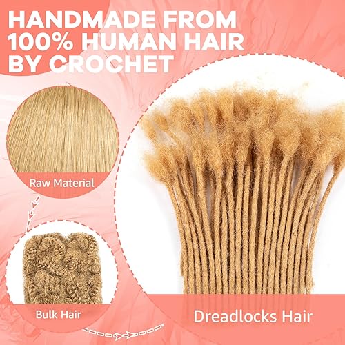 Miniatura 7 de Teresa - Extensión de cabello humano de 4 pulgadas de ancho, color rubio miel #27, 10 hebras, extensiones permanentes que se pueden teñir y