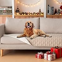 Vista 76 de gogobunny - Manta para perros y gatos 100% impermeable y de doble cara, funda suave para cama de mascotas, reversible, protege muebles, carbón