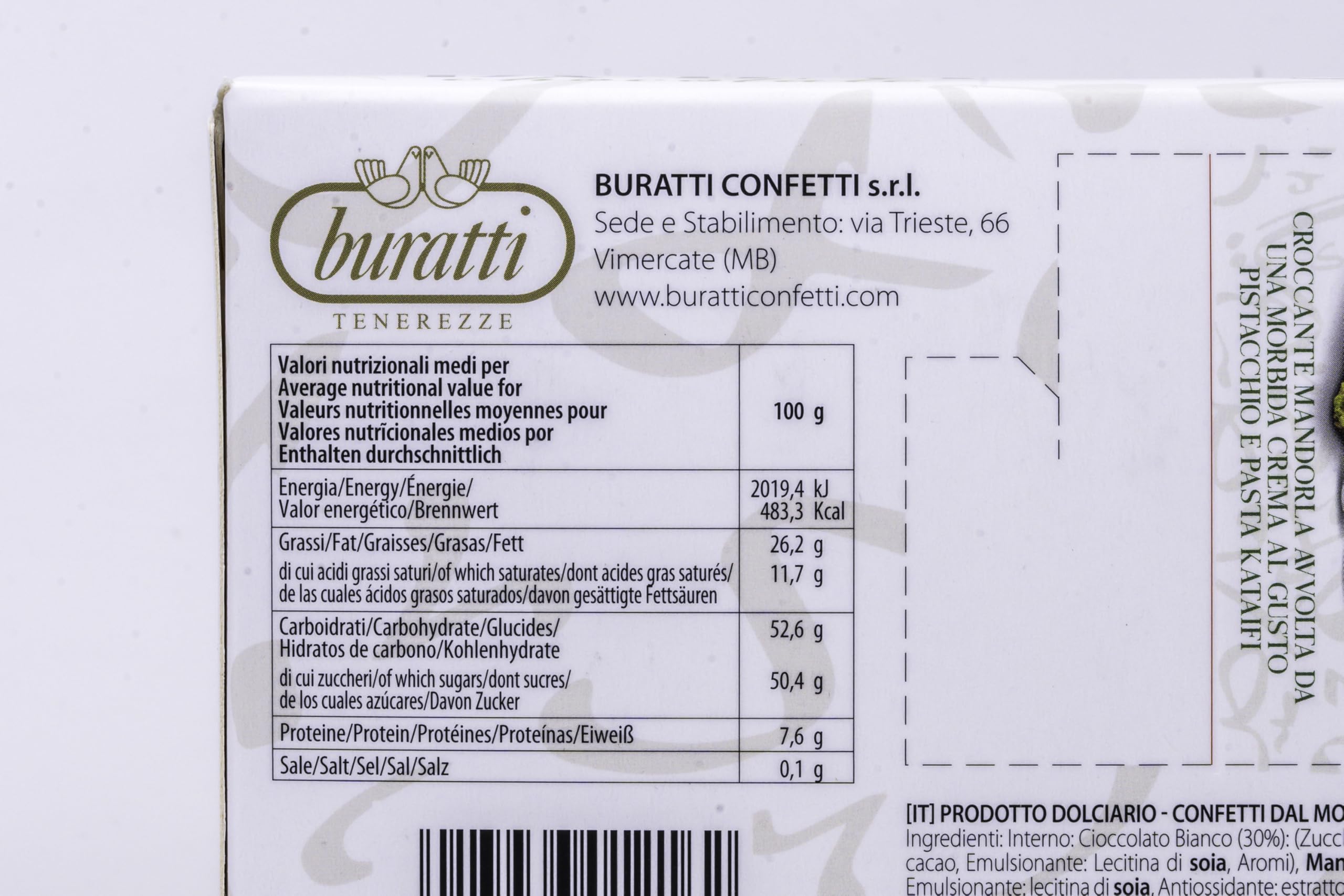 Tenerezze Dubai - 1 kg
