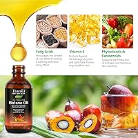 Vista 4 de Aceite de batana para el crecimiento del cabello, pestañas y cejas, aceite de batana 100% puro y natural para pérdida de cabello, reparación