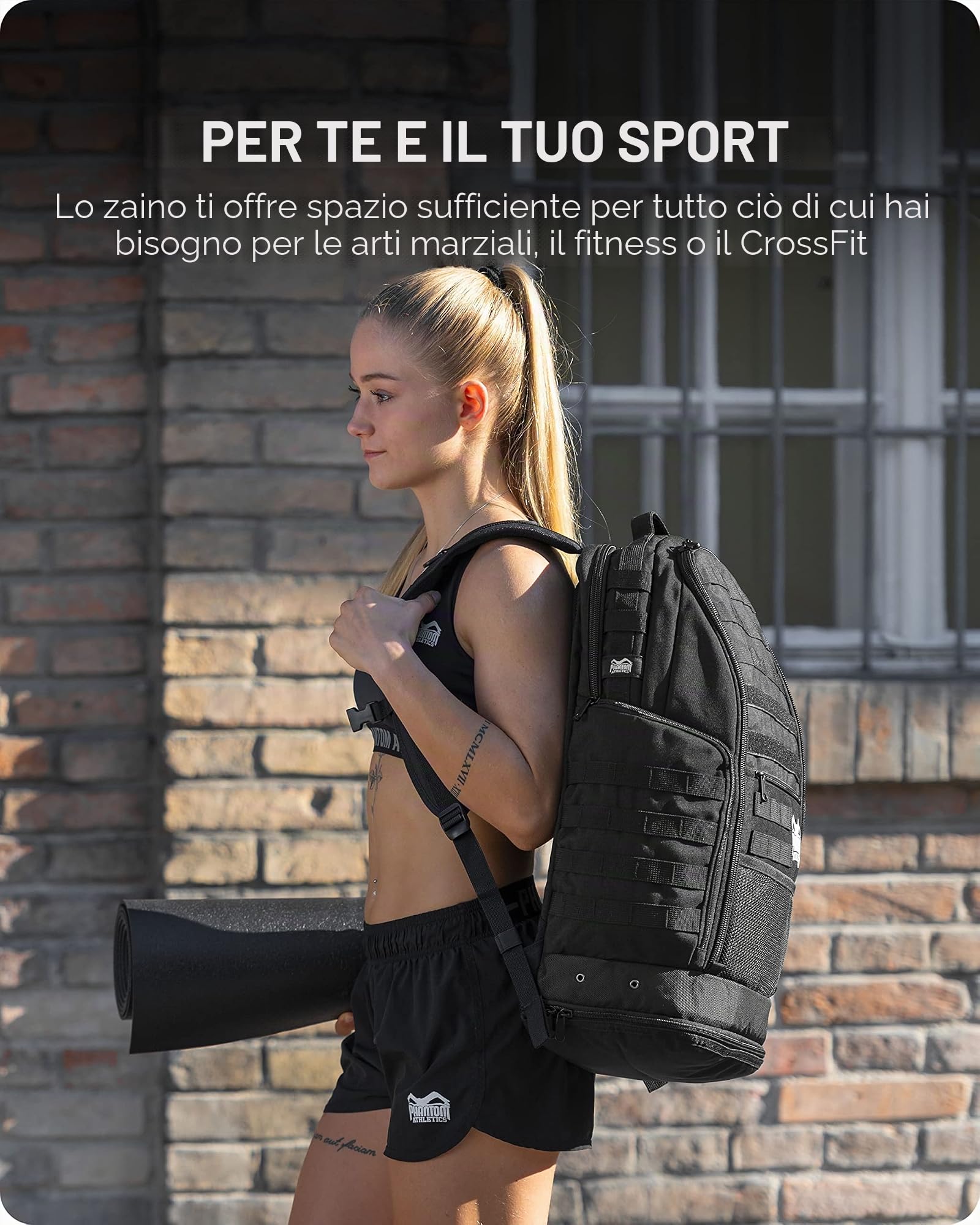 Phantom Athletics Zaino sportivo – Fitness Training – Zaino da uomo