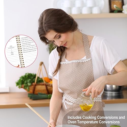 Vista 10 de Libro de recetas para escribir en tus propias recetas, libro de recetas en blanco, cuaderno de recetas de tapa dura, diario de recetas con capacidad