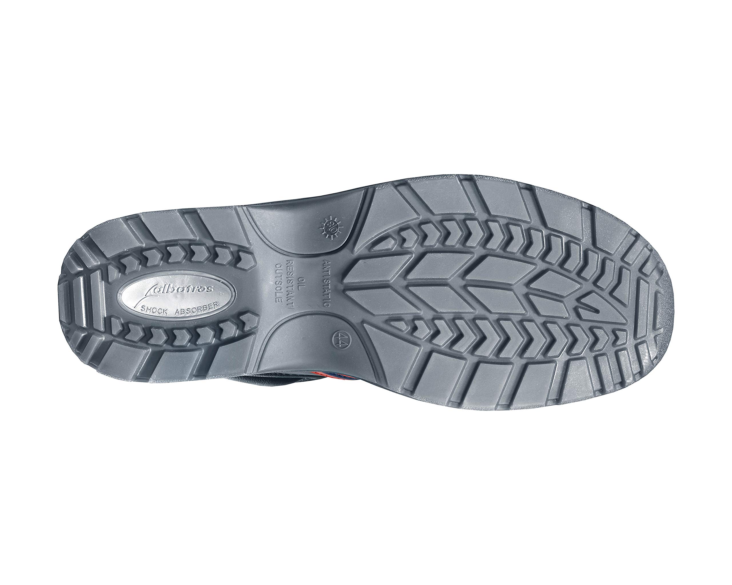 Albatros 631080-200-46 Chaussures de sécurité "Gravitation Mid", Noir, Taille 46