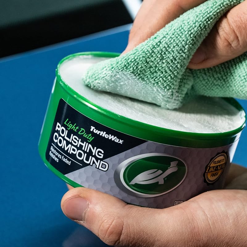 Turtle Wax T241AC Polishing Compound, 10.5 oz, Paste White