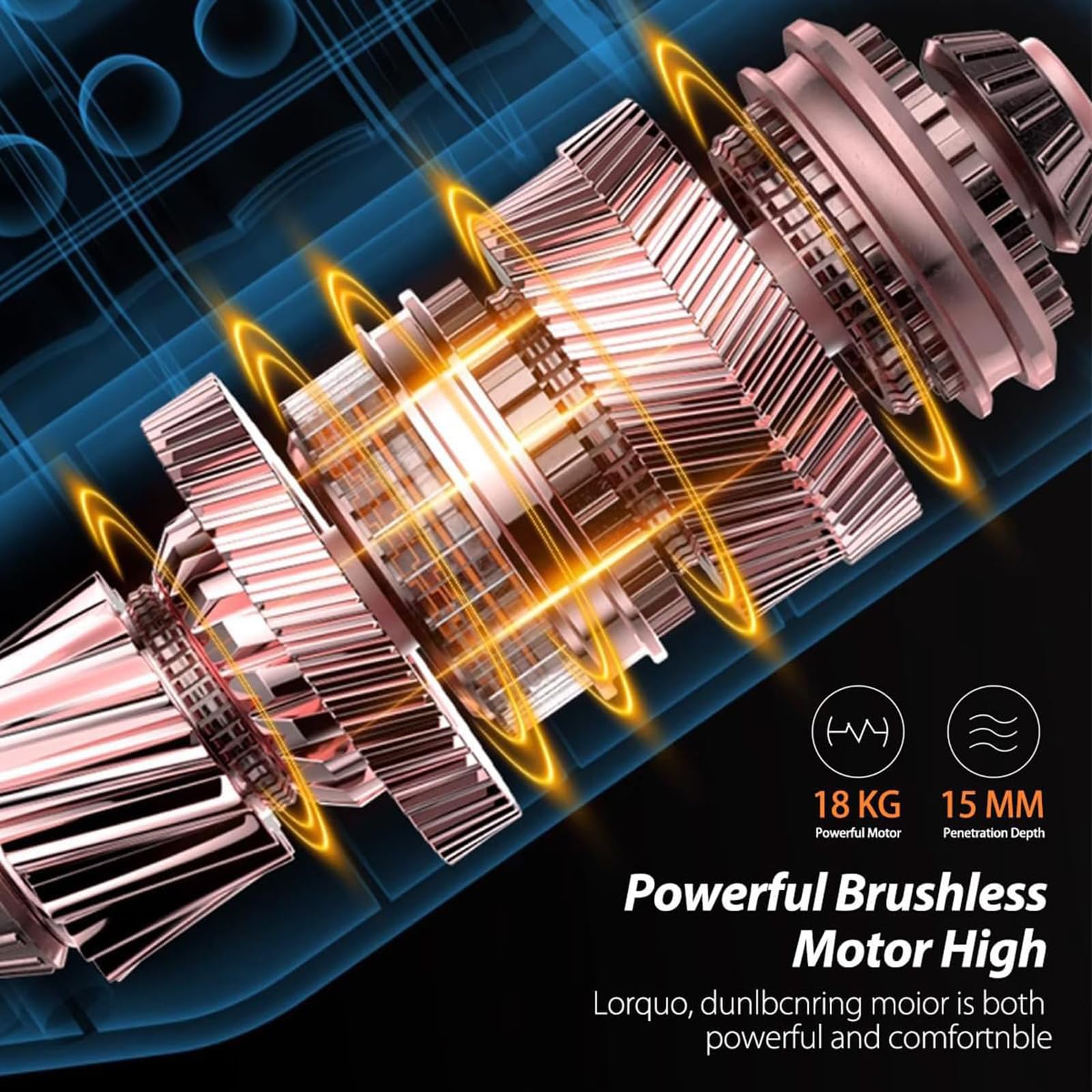 Mini Anillo Eléctrico De Masaje Muscular, Masajeador Eléctrico De Fascia Con Modos Ajustables, Herramienta De Masaje «Fascia Blaster», 10 Niveles De Intensidad, Quema Rápida De Grasa (A)