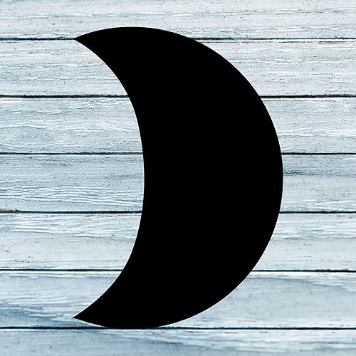 Miniatura 1 de Adhesivo de pared de luna  Fase Lunar Luz de Luna Nocturna Planeta Full Eclipse Calcomanía  Vaso para laptop botella de cocina ventana de automóvil