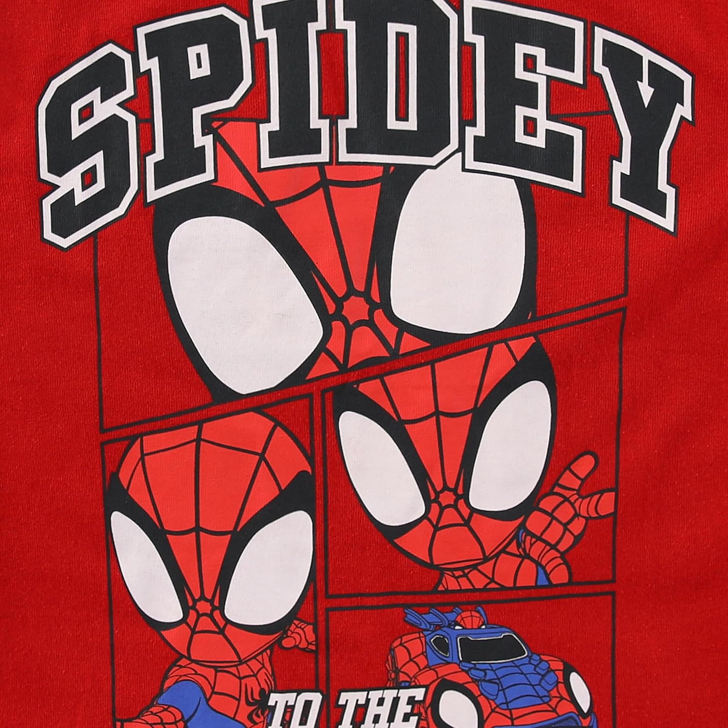 Marvel Spidey & His Amazing Friends Boys Long Sleeve Shirt 3 Pack for Toddler and Big Kids - Image 7