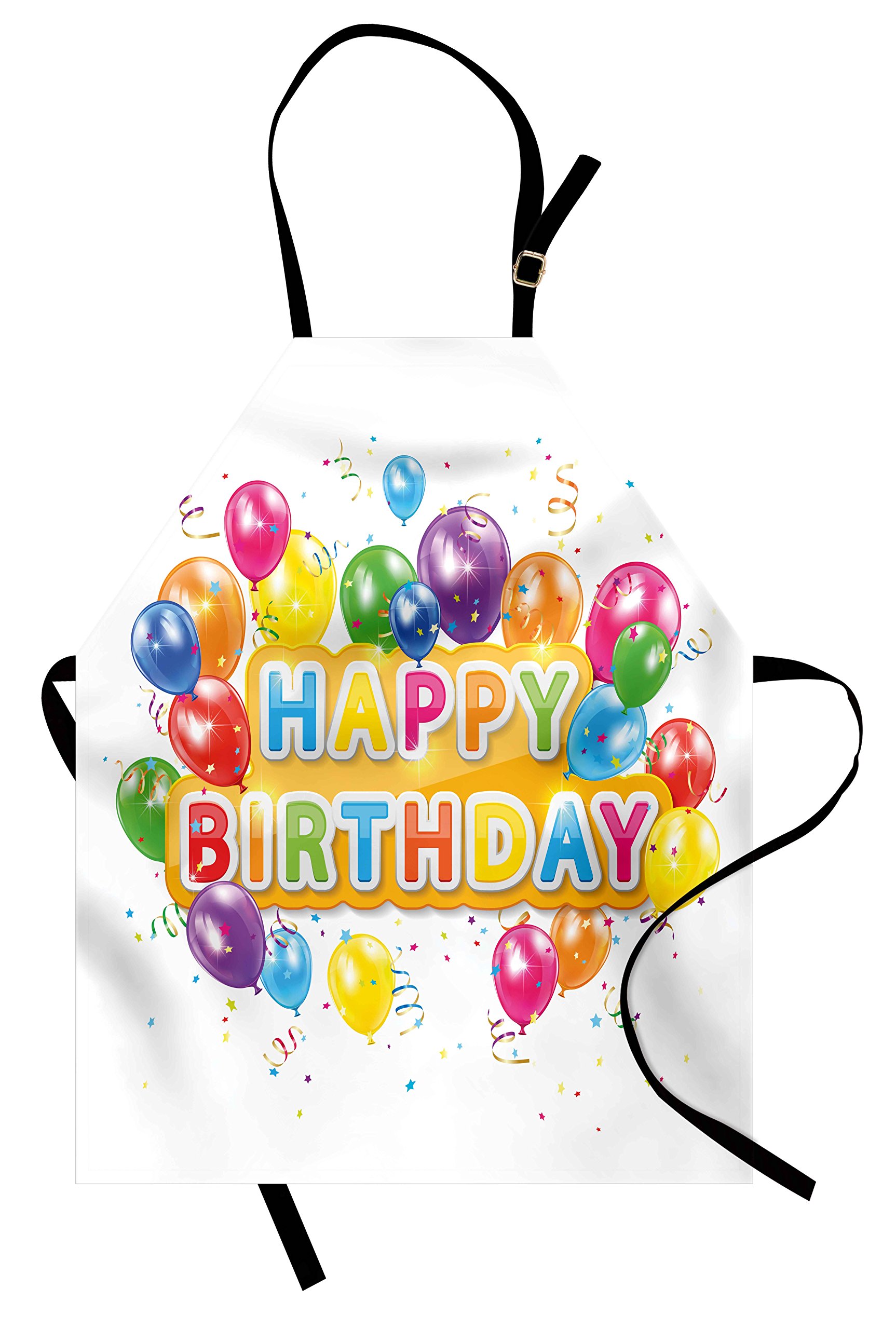 Ambesonne Digital Printed Multicolor Aprons