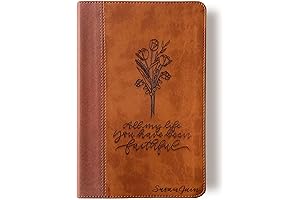 Hand Lettered and Laser Engraved NIV Large Print Bible