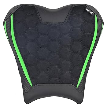 Motorcycle Low-Profile Rider Saddle Solo Leather Front