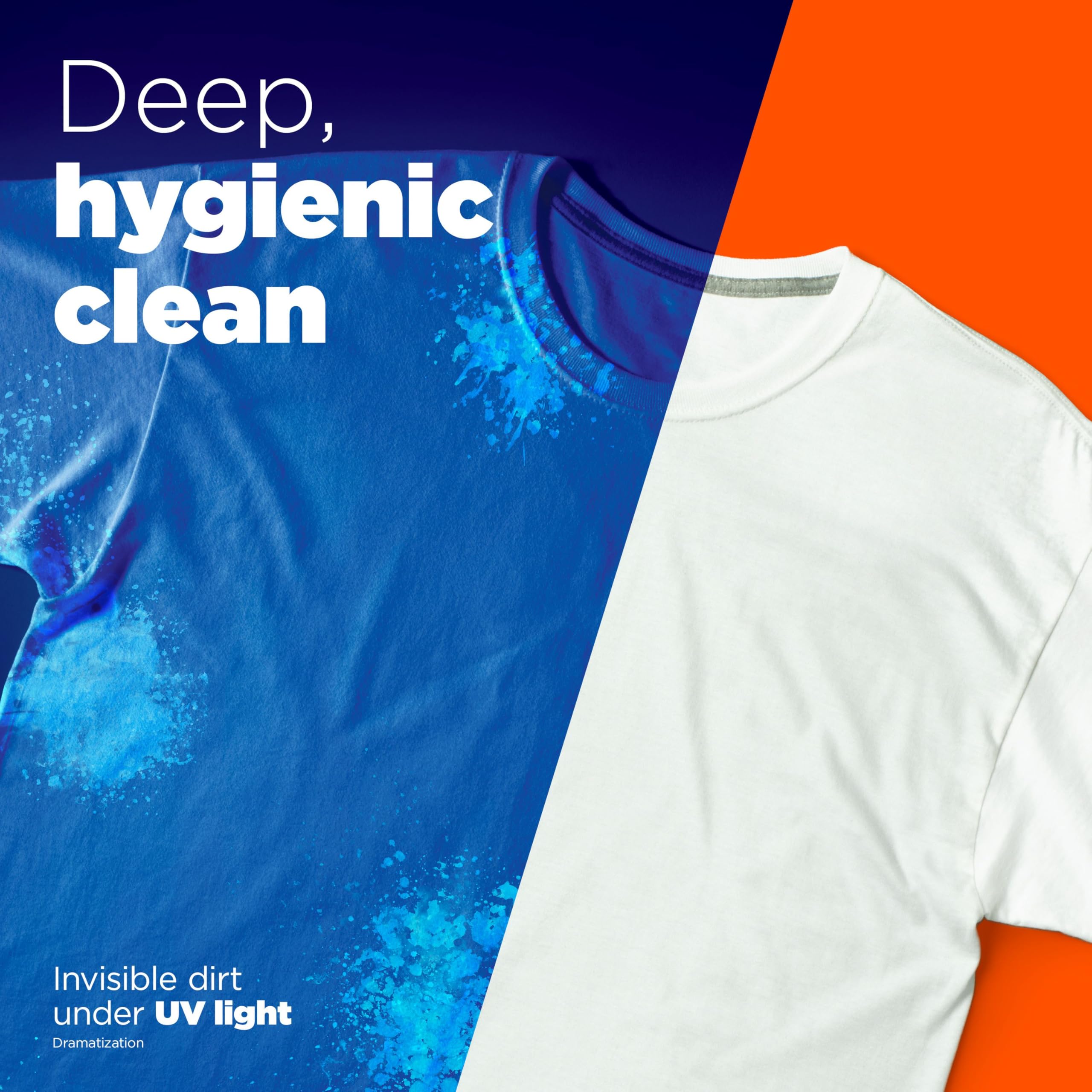 Tide Ultra Hygienic Clean Liquid Laundry Detergent, Original Scent, 83 Loads, Removes visible and invisible dirt, Laundry Detergent Liquid, 3.46 L