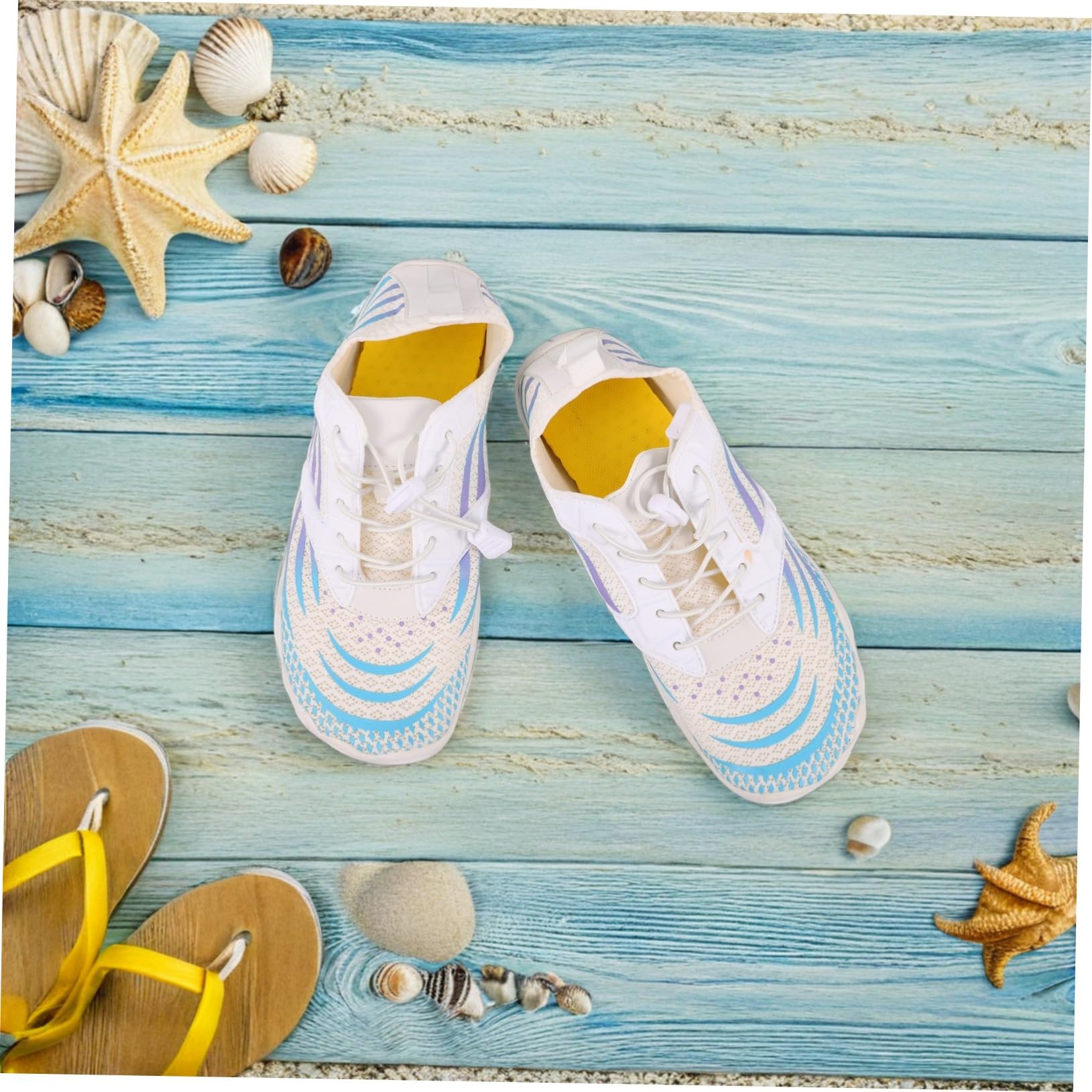 FRCOLOR Scarpe da Acqua Uomo Donna Scarpette Barefoot Traspiranti e Antiscivolo con Suola in Gomma Asciugatura Rapida per Nuoto Kayak Surf e Trekking in Spiaggia