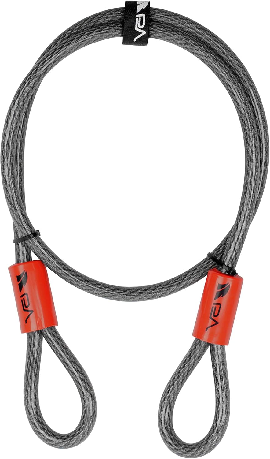 Buy BV 4FT Security Steel Cable, Double Looped Braided Steel Flex Lock