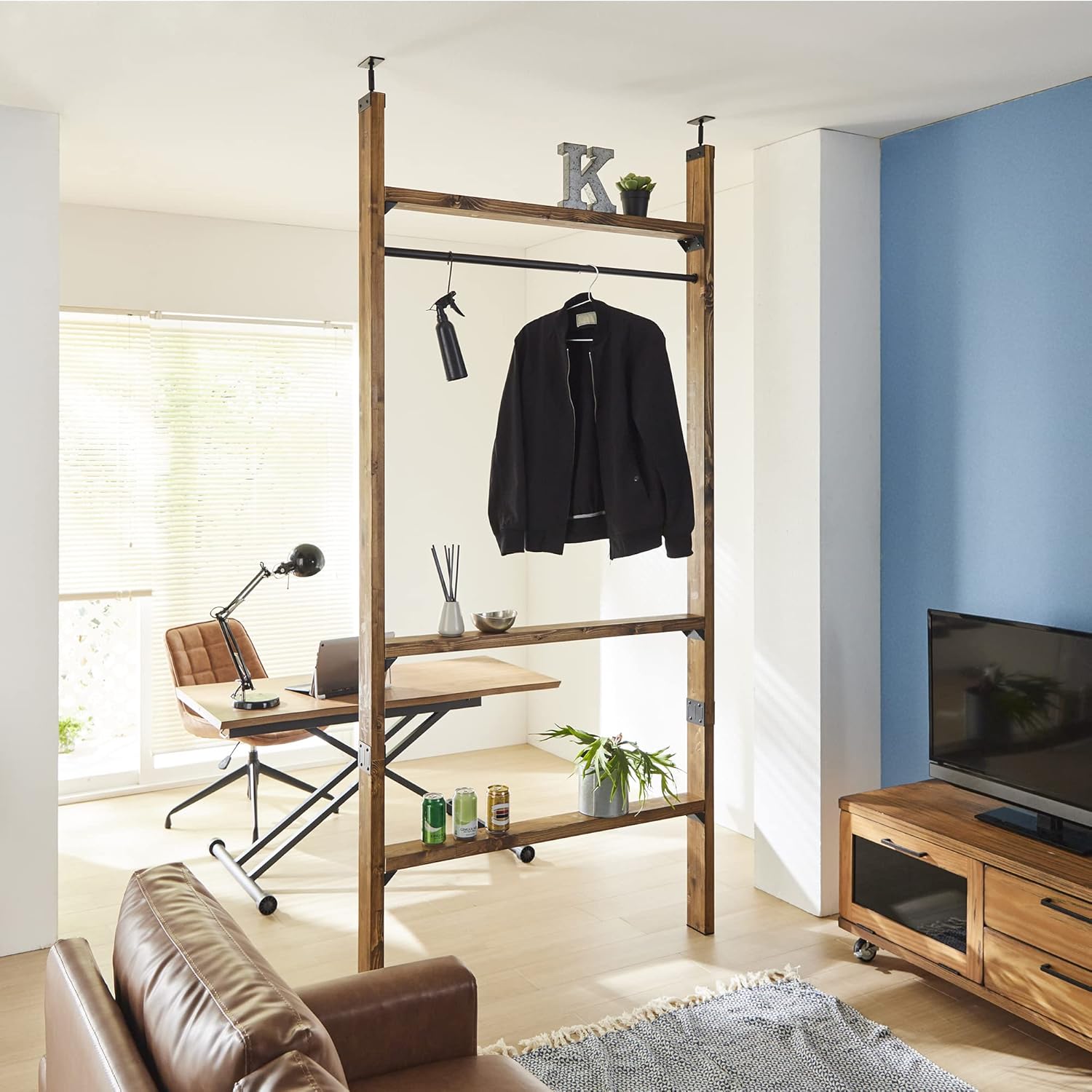 平安伸銅工業 Heian Shindo LABRICO DIY Storage Parts Shelf Holder Shelf Support Iron Indoor Use Black IXK-2