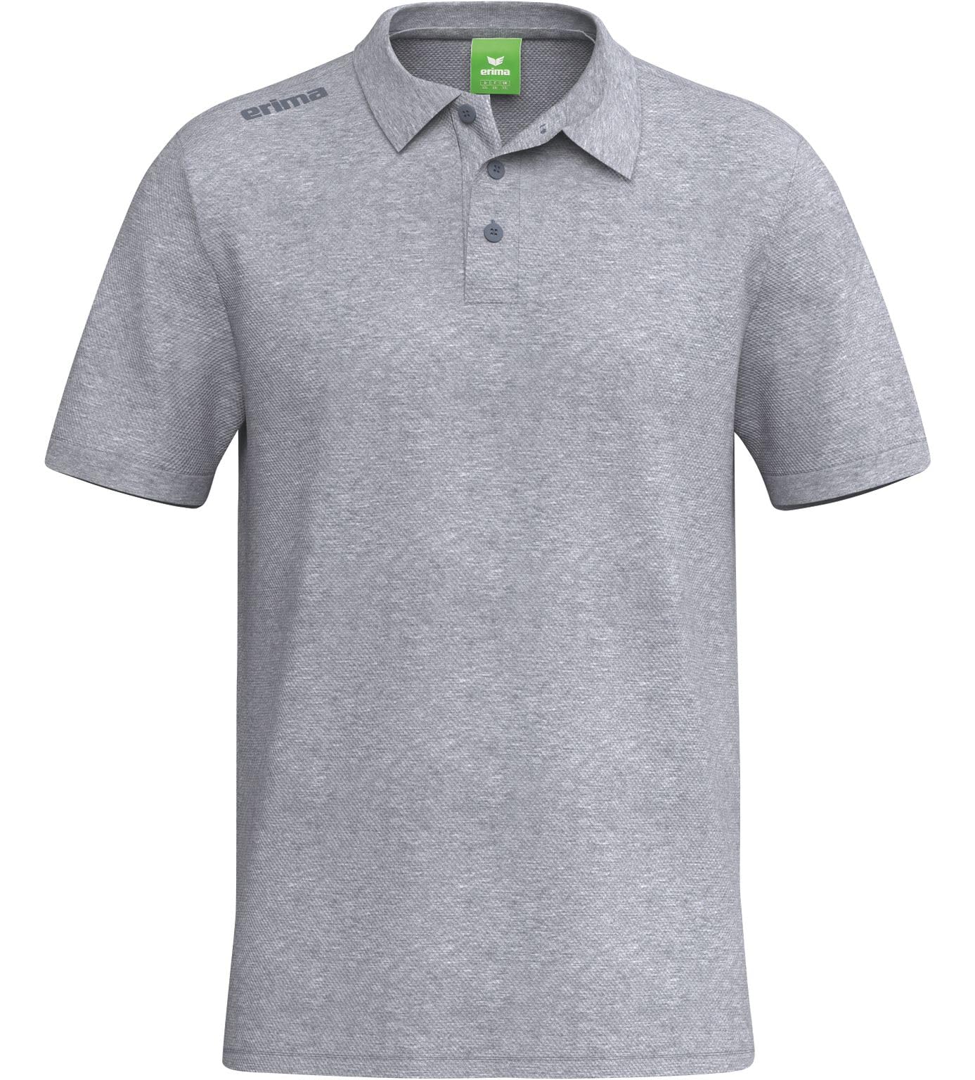 Erima Unisex Ts Polo Shirt (2112602), Grey Marl, XL