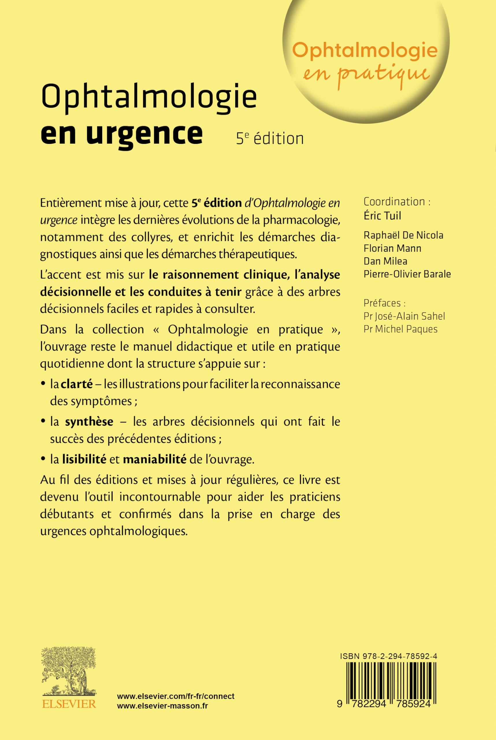 Ophtalmologie en urgence