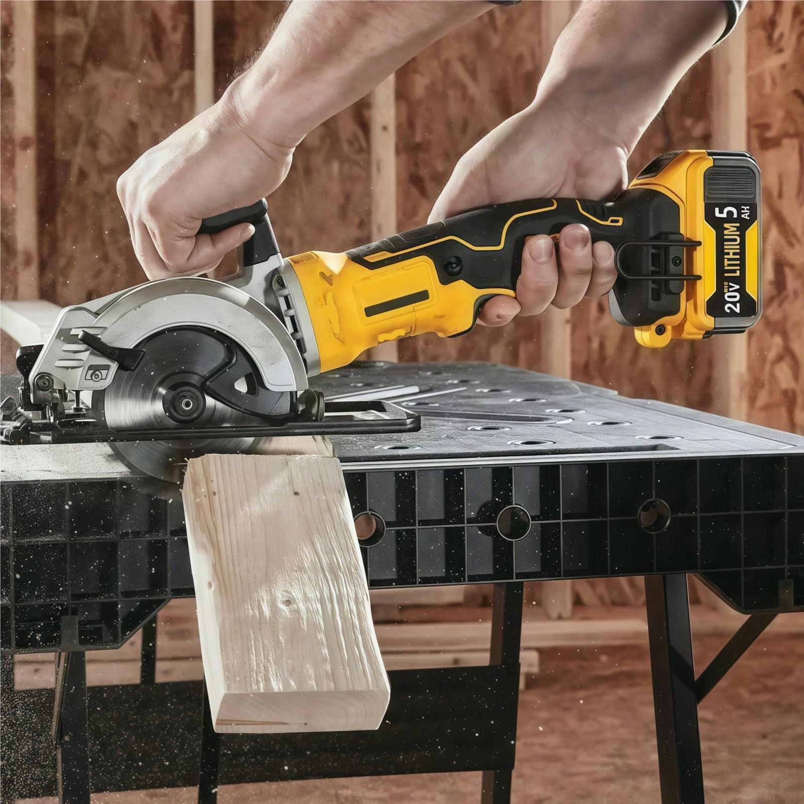 Kosiarka elektryczna z wiertarką. Akumulator litowy o dużej mocy 6000 mAh DCB203 20 V. Kompatybilny z Dewalt. DCB206 DCB204.(6000mAh)