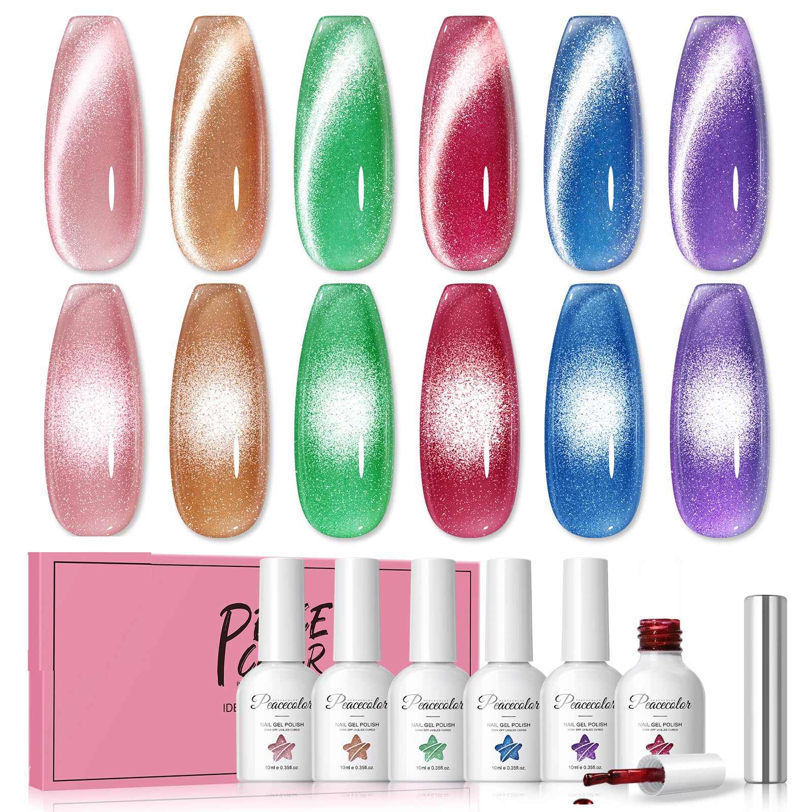 Cat Eye Nail Magnets - Create Stunning Designs -18
