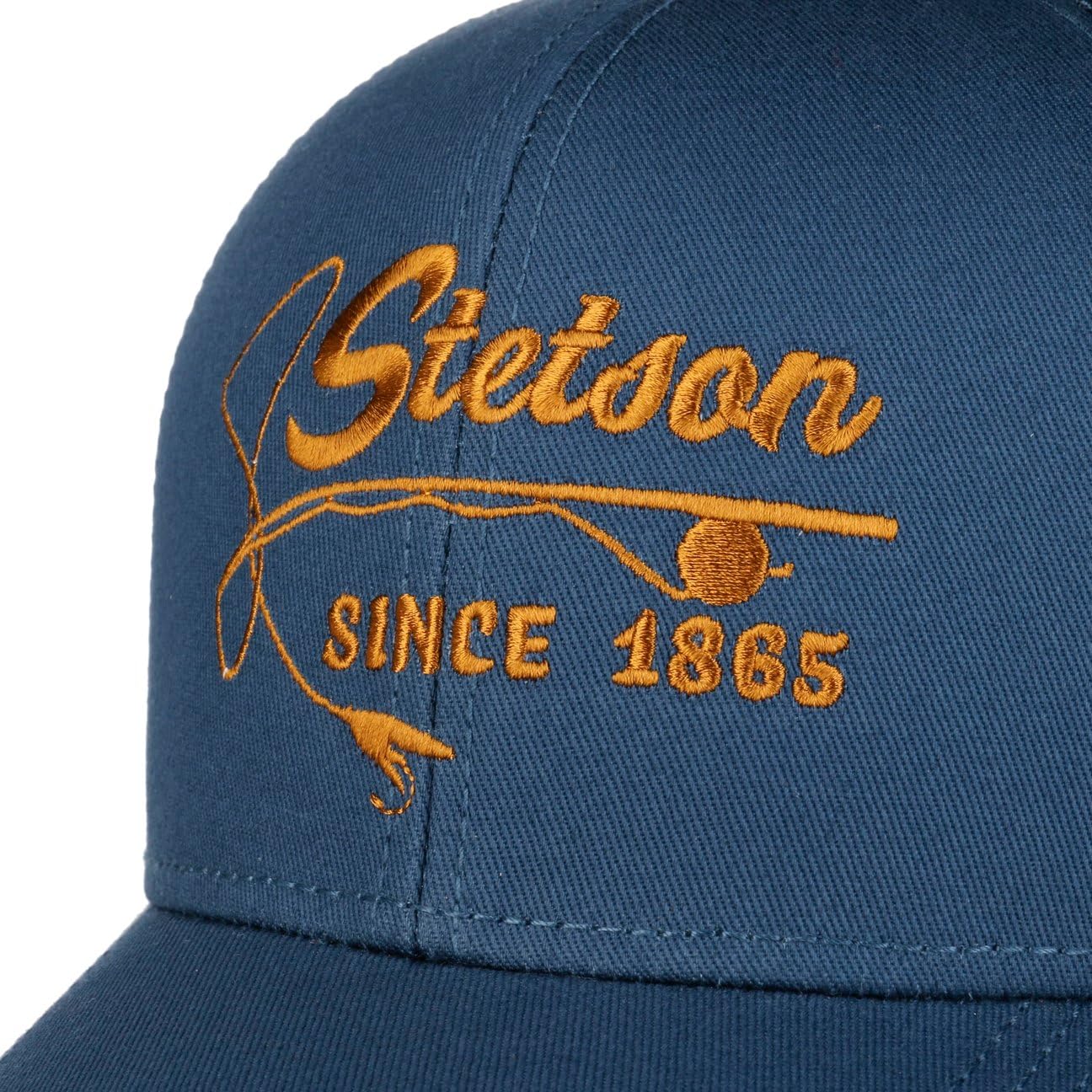Stetson Fishing Rod Gorra Trucker Unicolor Snapback Hombre Todo el ano