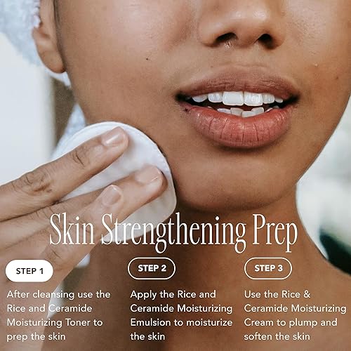 Miniatura 5 de The Face Shop - Tónico hidratante de ceramida de arroz tóner esencial para hidratación profunda con extractos de arroz cuidado de la piel coreano