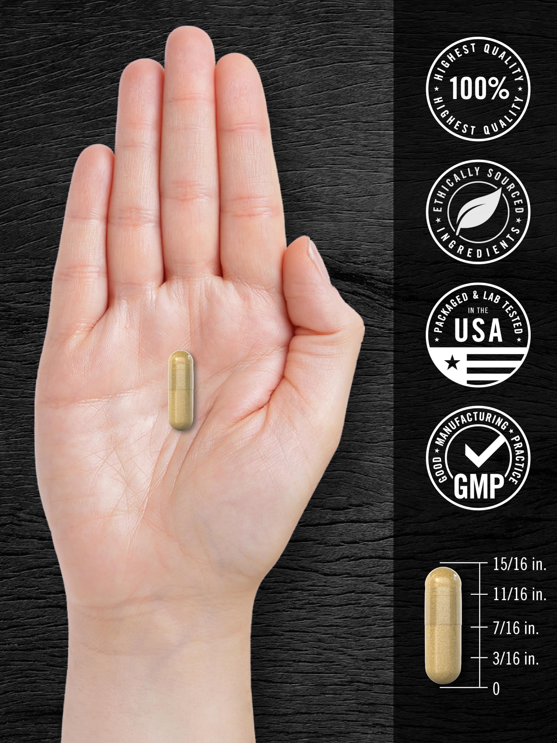 Carlyle Pygeum Africanum Bark | 200 Capsules | High Potency Extract — Amazon image 7