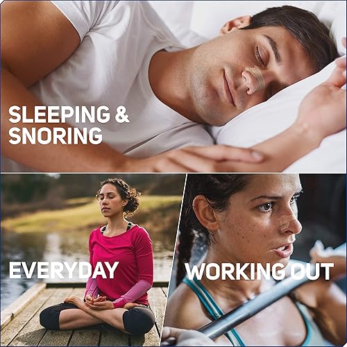 Miniatura 4 de Clear Passage Tiras nasales extra fuertes bronceadas 50 unidades  Funciona al instante para mejorar el sueño reducir los ronquidos y aliviar la